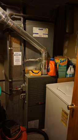 Furnace, AC - washer and dryer