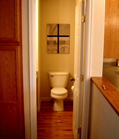 1/2 Bathroom on first floor